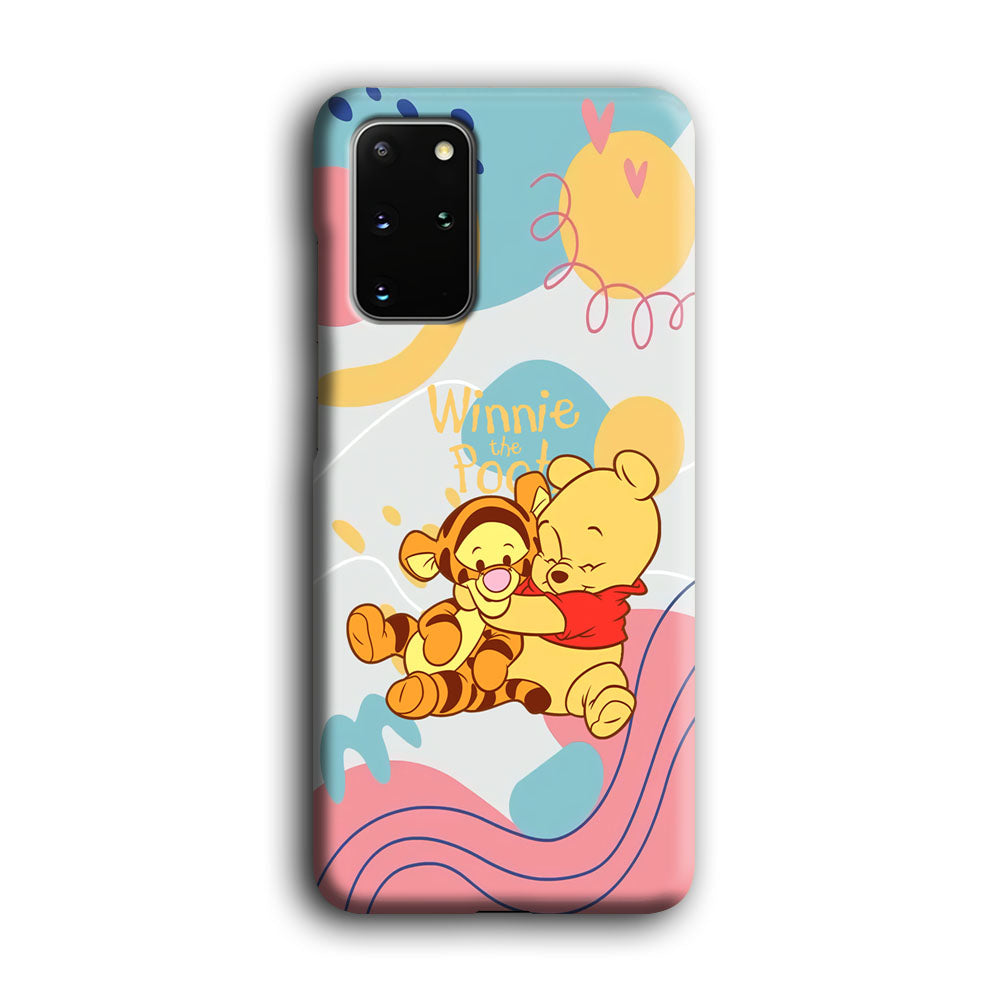 Winnie The Pooh Hug Wholeheartedly Samsung Galaxy S20 Plus Case