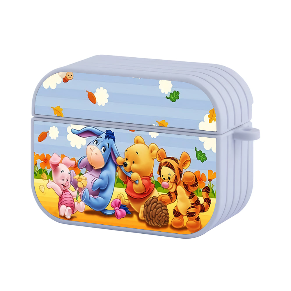 Winnie The Pooh Little Babies Hard Plastic Case Cover For Apple Airpods Pro