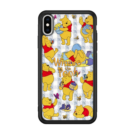 Winnie The Pooh Moment in A Day iPhone Xs Max Case