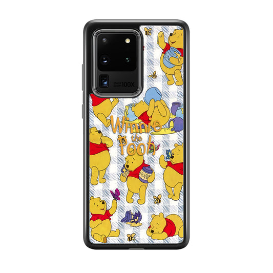 Winnie The Pooh Moment in A Day Samsung Galaxy S20 Ultra Case
