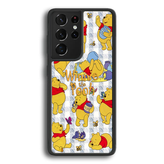 Winnie The Pooh Moment in A Day Samsung Galaxy S21 Ultra Case