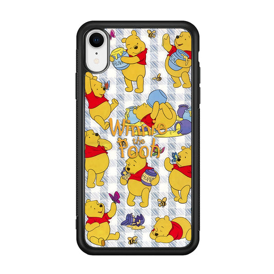 Winnie The Pooh Moment in A Day iPhone XR Case
