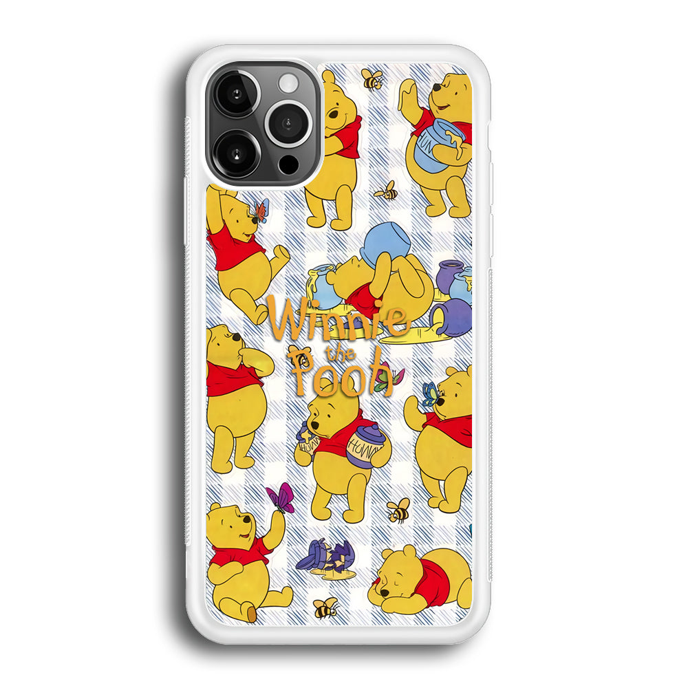 Winnie The Pooh Moment in A Day iPhone 12 Pro Case