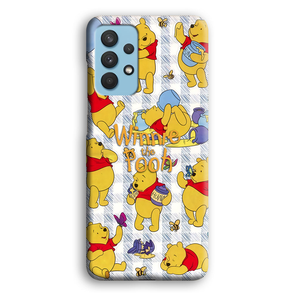 Winnie The Pooh Moment in A Day Samsung Galaxy A32 Case