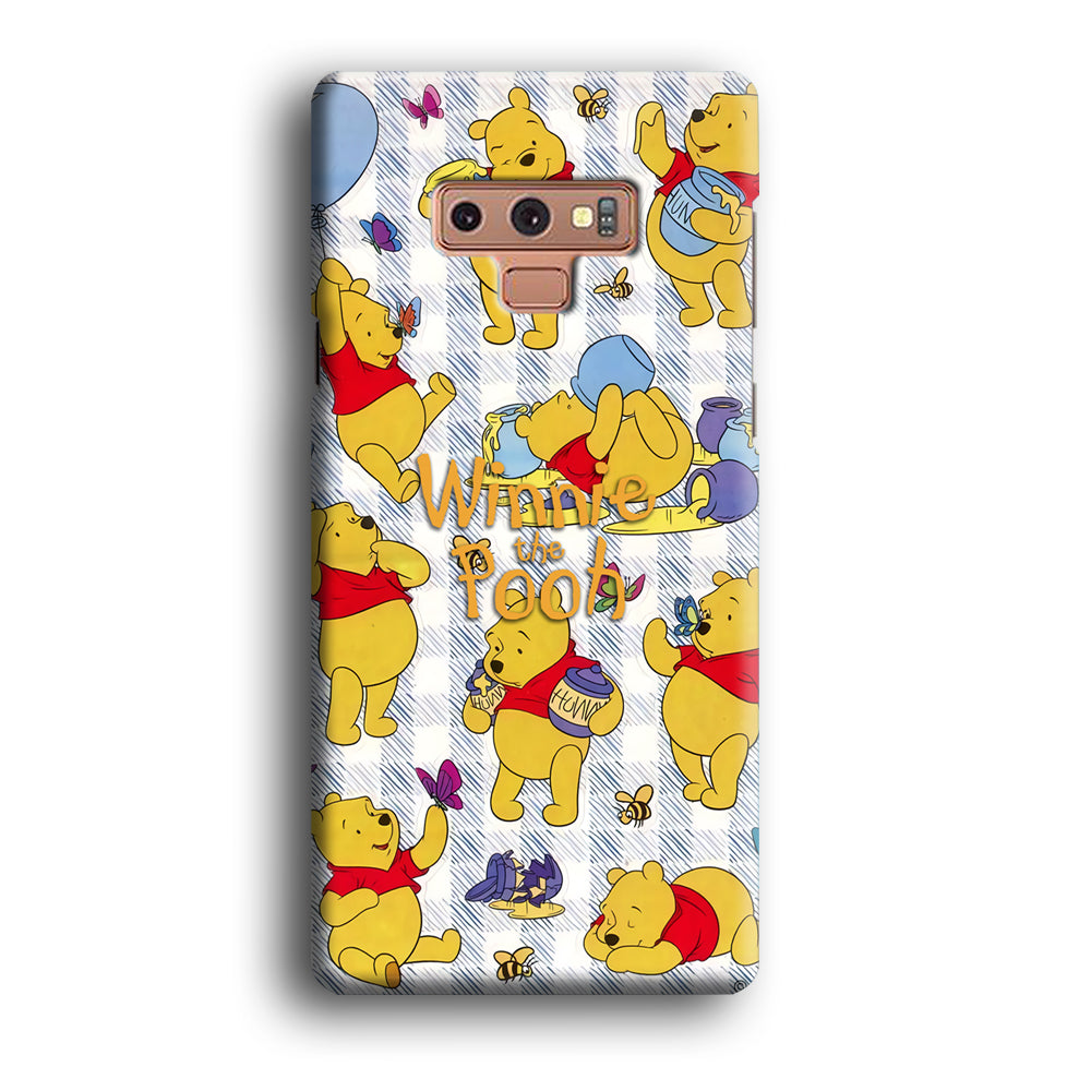 Winnie The Pooh Moment in A Day Samsung Galaxy Note 9 Case
