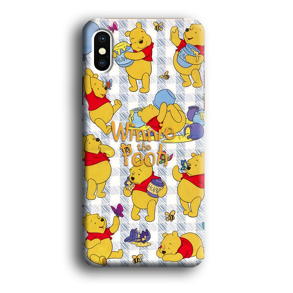 Winnie The Pooh Moment in A Day iPhone XS Case
