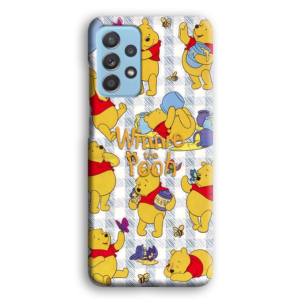 Winnie The Pooh Moment in A Day Samsung Galaxy A72 Case