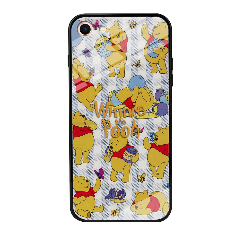 Winnie The Pooh Moment in A Day iPhone 8 Case