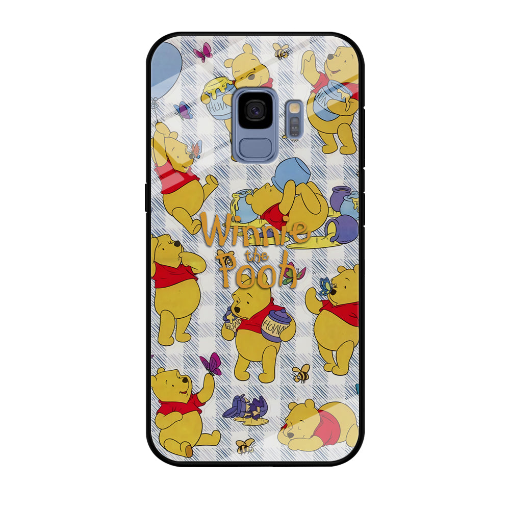 Winnie The Pooh Moment in A Day Samsung Galaxy S9 Case