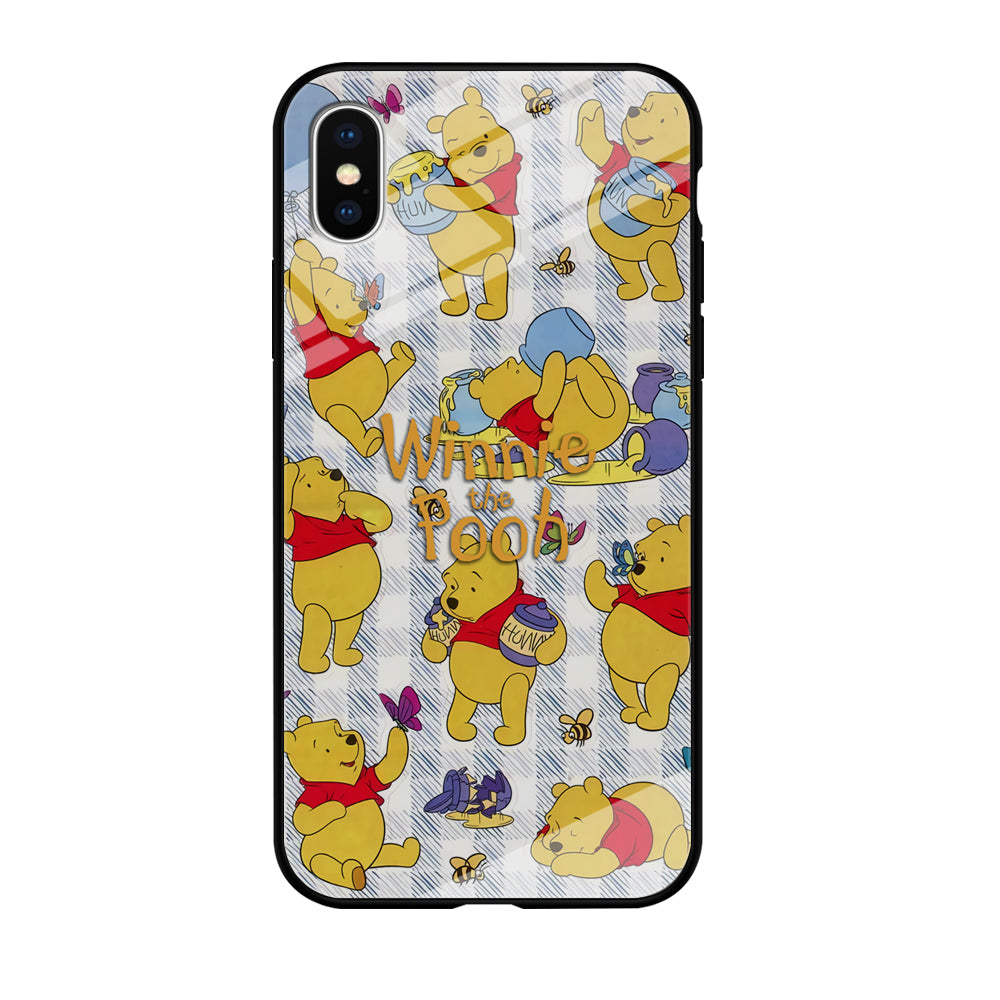 Winnie The Pooh Moment in A Day iPhone X Case