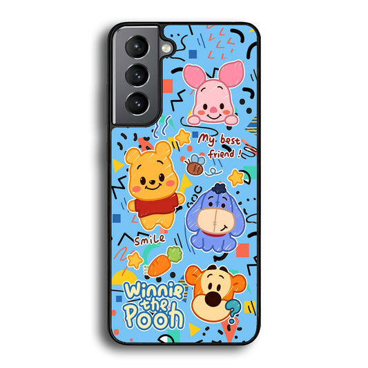 Winnie The Pooh The Best Friend Samsung Galaxy S21 Case