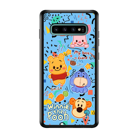 Winnie The Pooh The Best Friend Samsung Galaxy S10 Plus Case