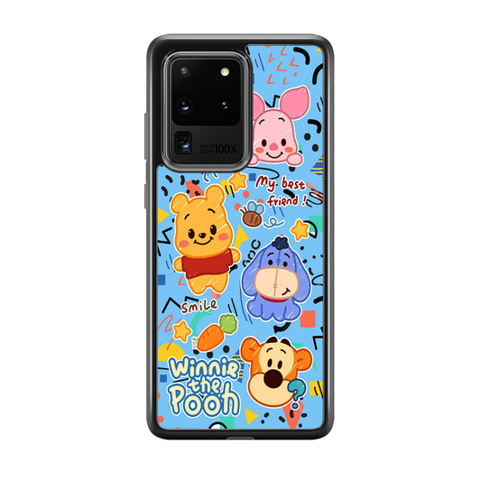 Winnie The Pooh The Best Friend Samsung Galaxy S20 Ultra Case