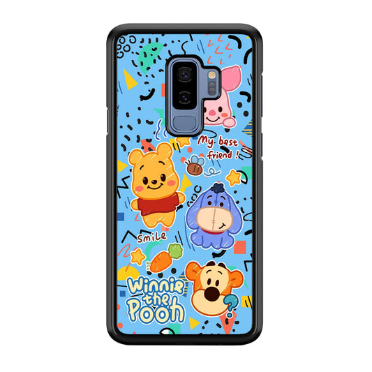 Winnie The Pooh The Best Friend Samsung Galaxy S9 Plus Case