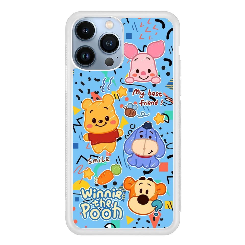 Winnie The Pooh The Best Friend iPhone 13 Pro Max Case