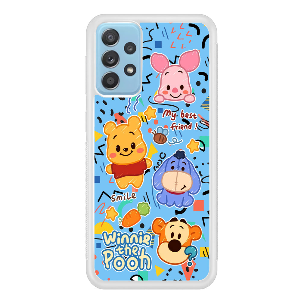Winnie The Pooh The Best Friend Samsung Galaxy A72 Case