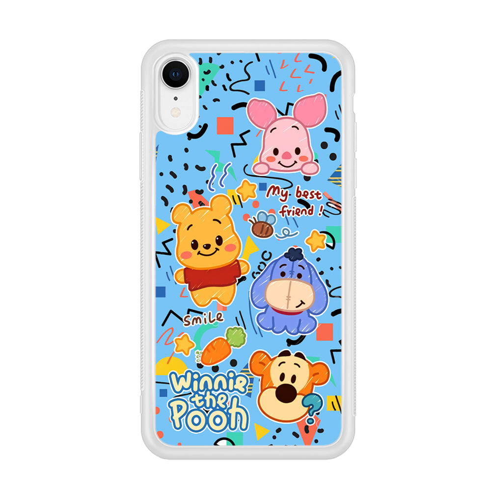 Winnie The Pooh The Best Friend iPhone XR Case