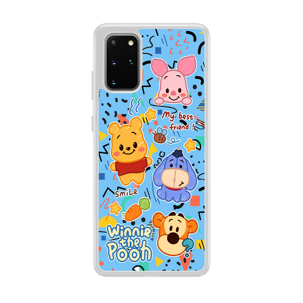 Winnie The Pooh The Best Friend Samsung Galaxy S20 Plus Case