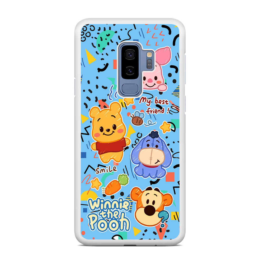 Winnie The Pooh The Best Friend Samsung Galaxy S9 Plus Case