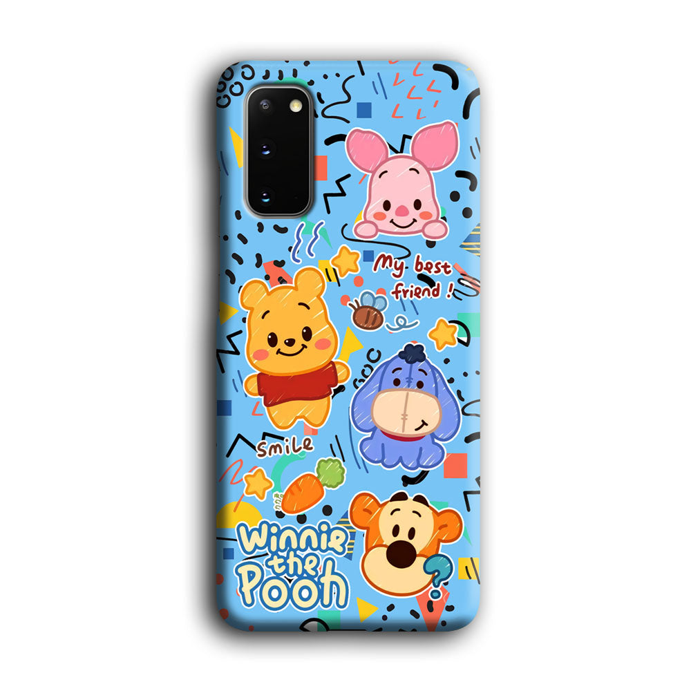 Winnie The Pooh The Best Friend Samsung Galaxy S20 Case