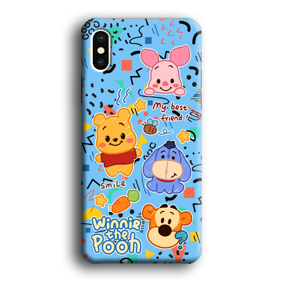 Winnie The Pooh The Best Friend iPhone X Case