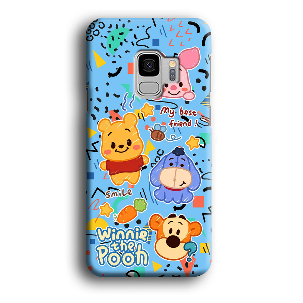 Winnie The Pooh The Best Friend Samsung Galaxy S9 Case
