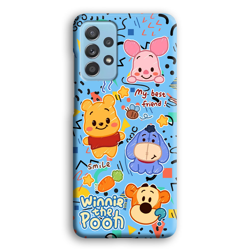 Winnie The Pooh The Best Friend Samsung Galaxy A72 Case