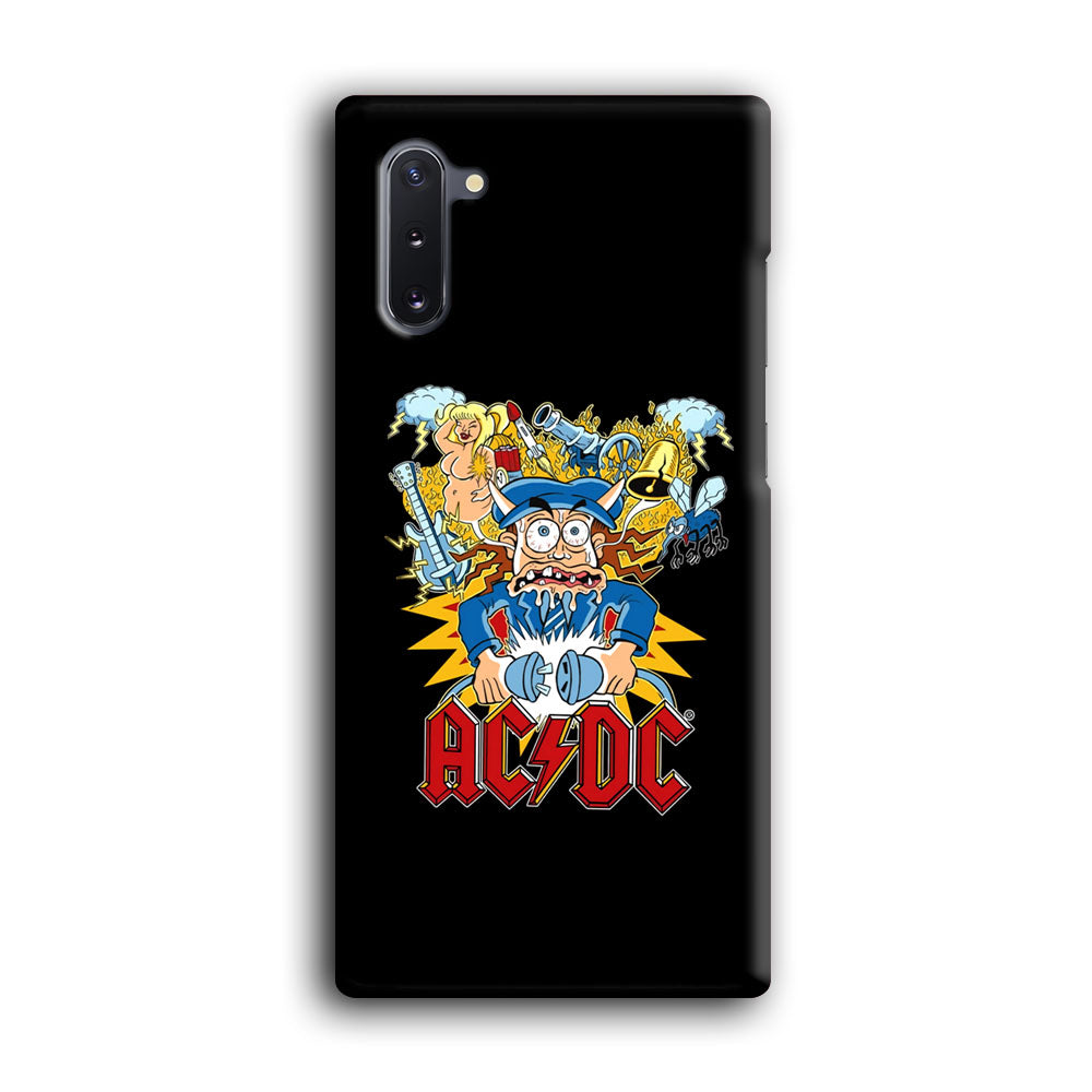 ACDC Show Time Poster Samsung Galaxy Note 10 Case