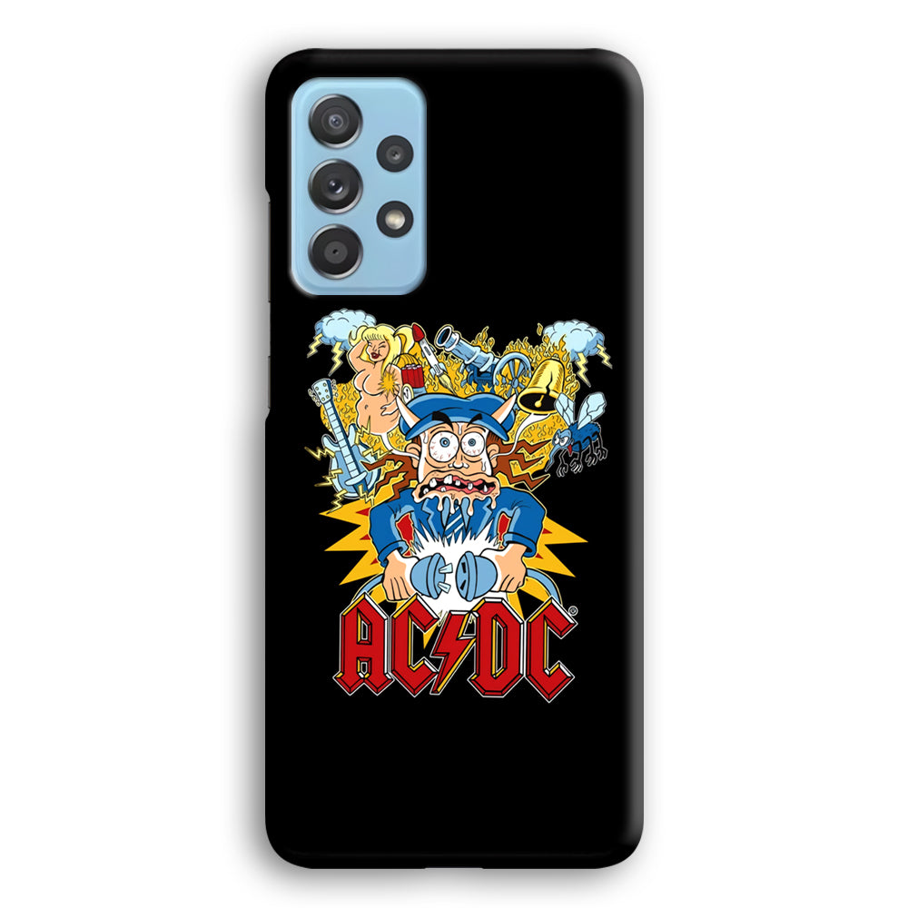 ACDC Show Time Poster Samsung Galaxy A52 Case