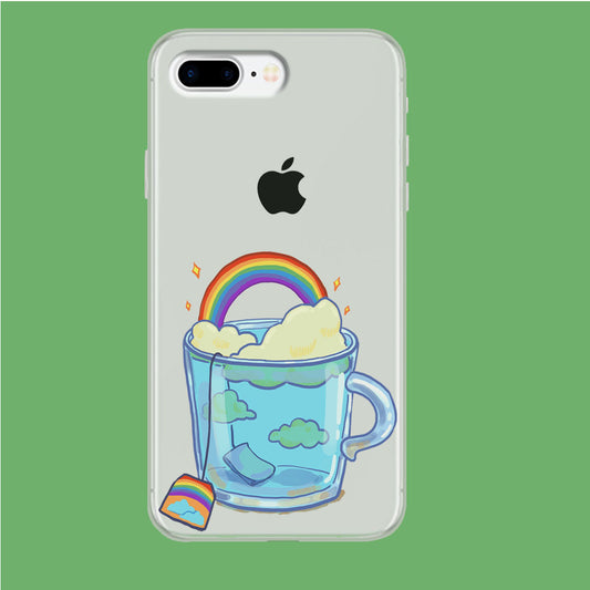 A Cup of Happiness iPhone 8 Plus Clear Case