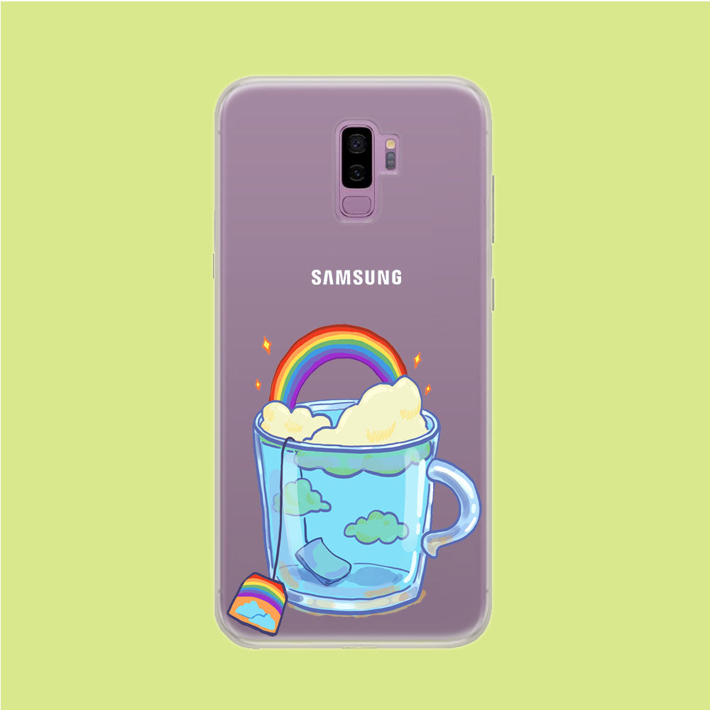 A Cup of Happiness Samsung Galaxy S9 Plus Clear Case