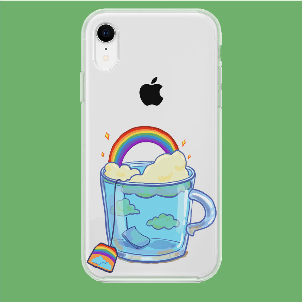 A Cup of Happiness iPhone XR Clear Case