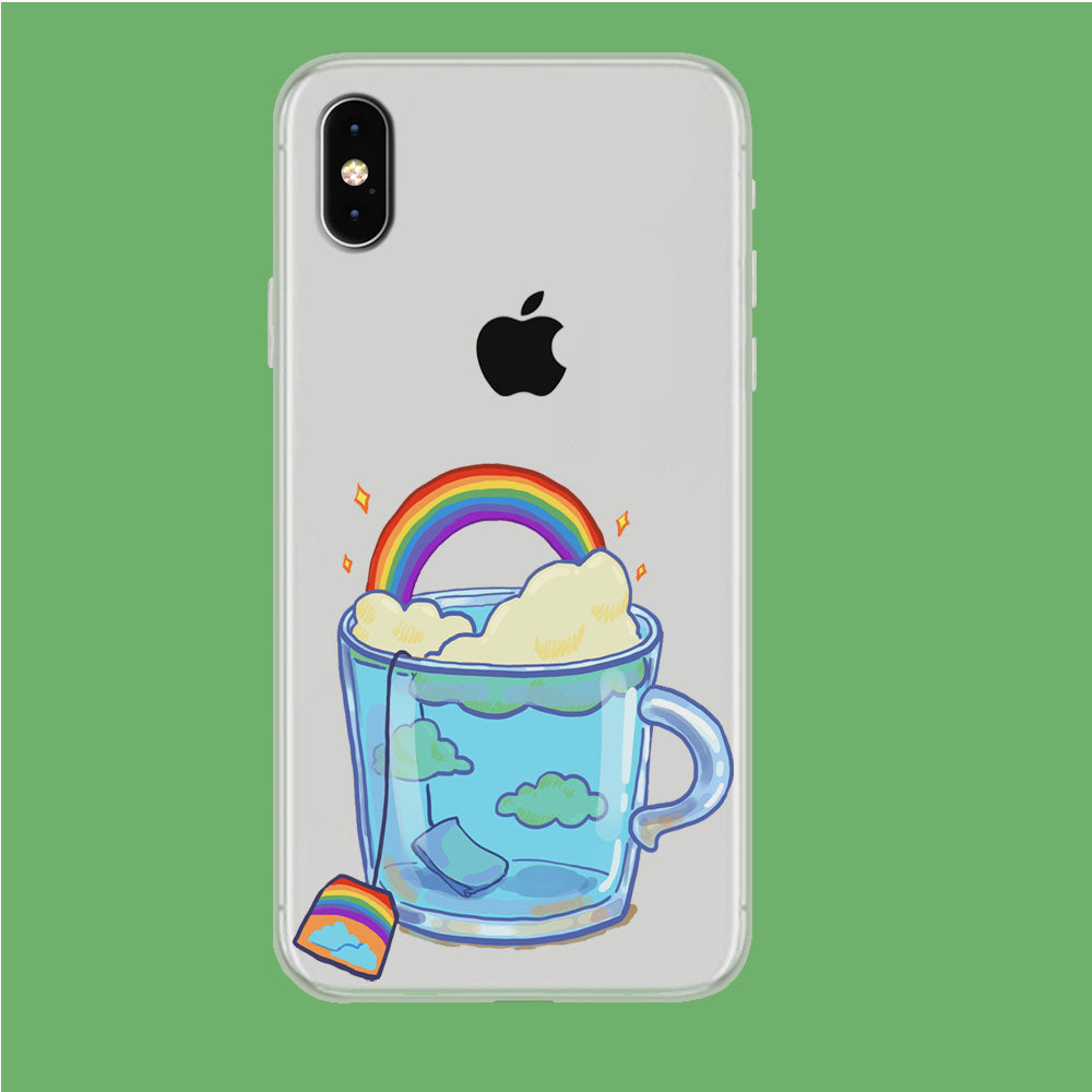 A Cup of Happiness iPhone Xs Max Clear Case