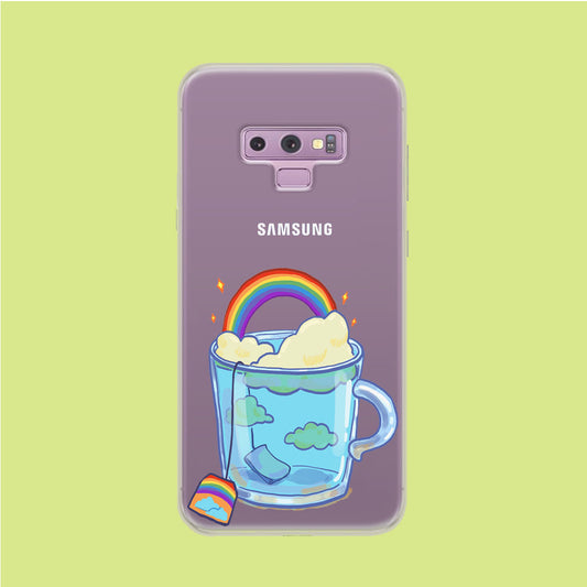 A Cup of Happiness Samsung Galaxy Note 9 Clear Case