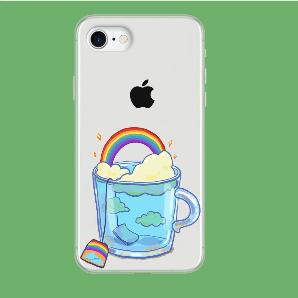 A Cup of Happiness iPhone 8 Clear Case