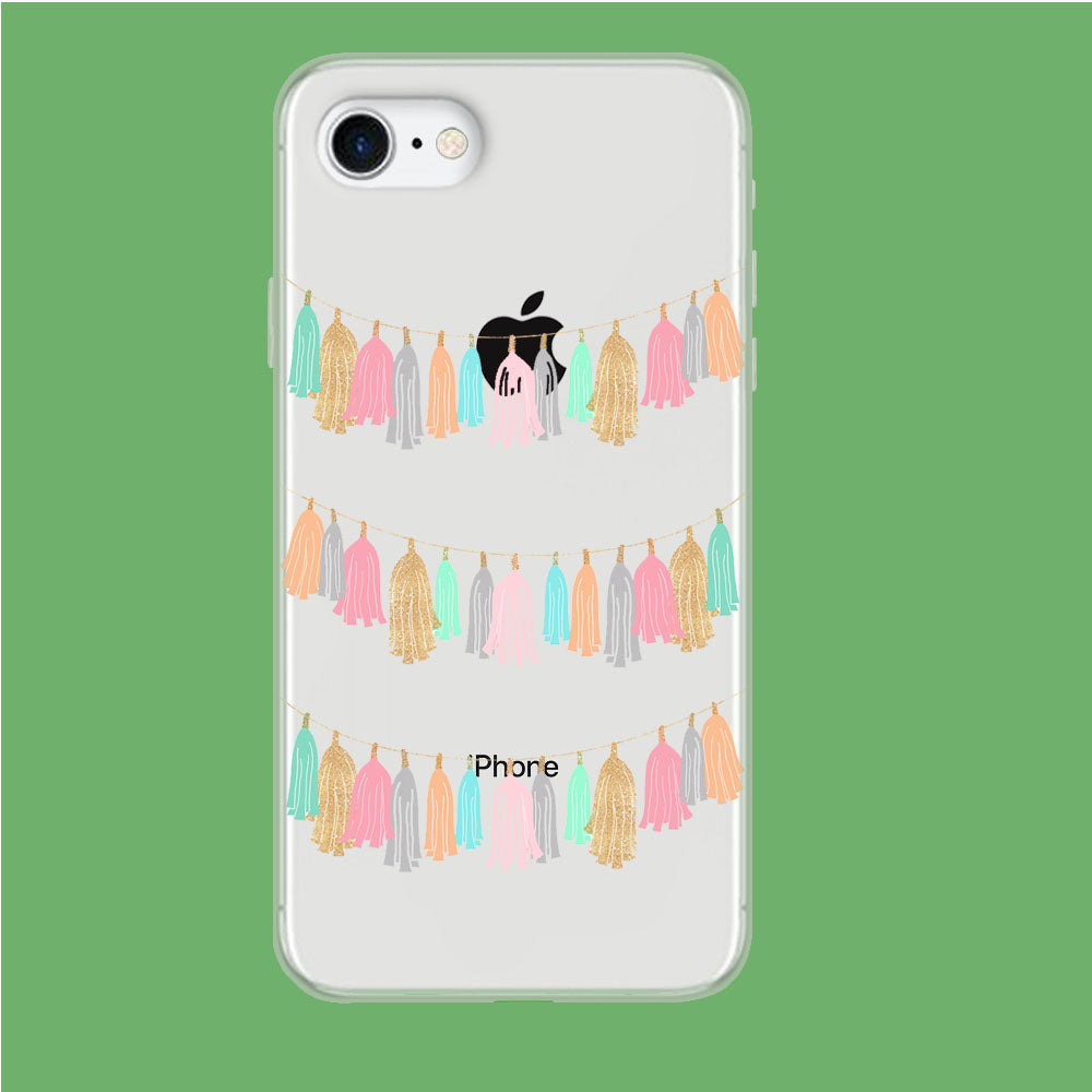 A Lot of Pom Pom iPhone 8 Clear Case
