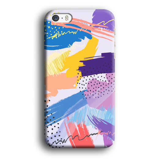 Abstract Brush Handwriter Path iPhone 5 | 5s 3D Case
