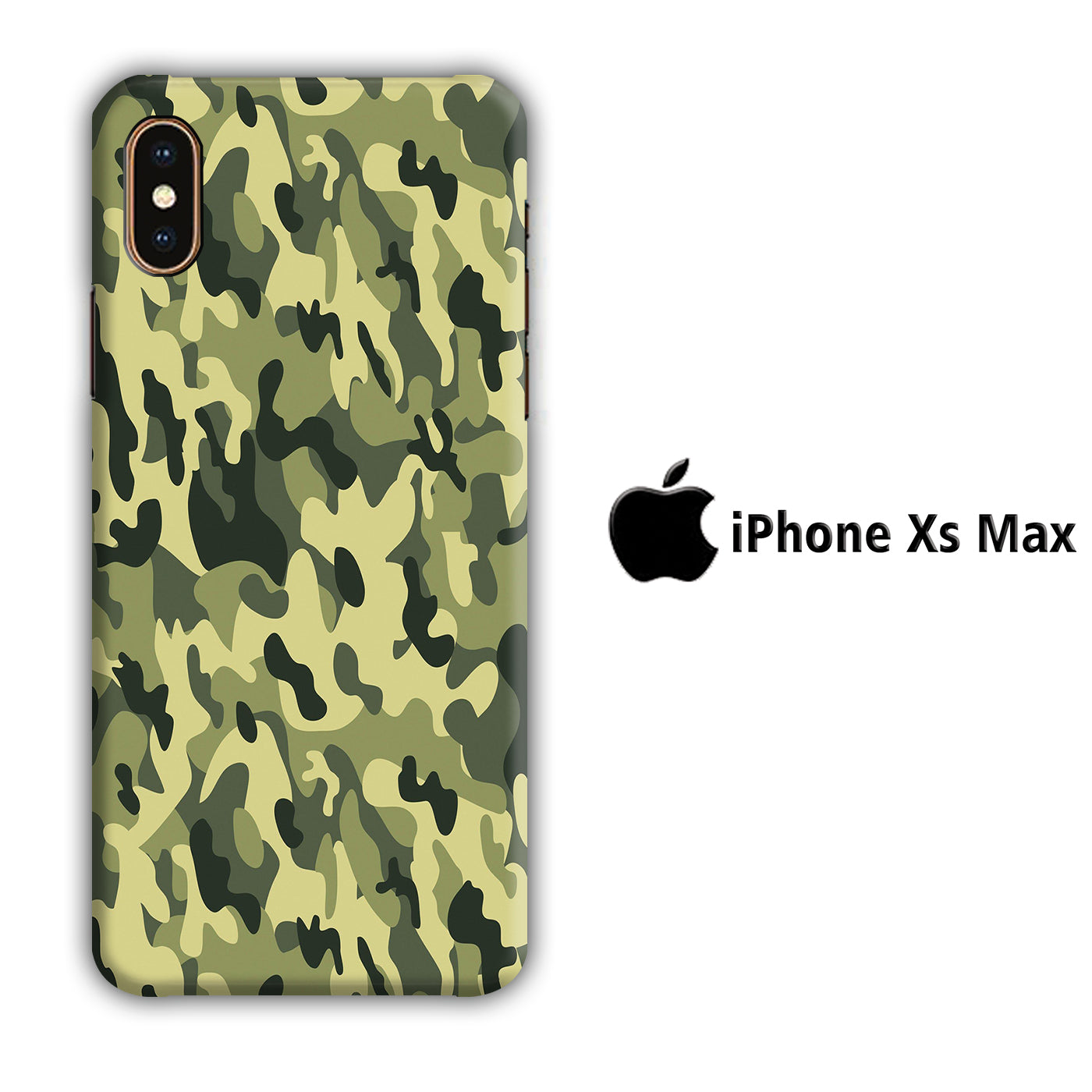 Abstract Army Camo iPhone Xs Max 3D Case - cleverny - 3D Case