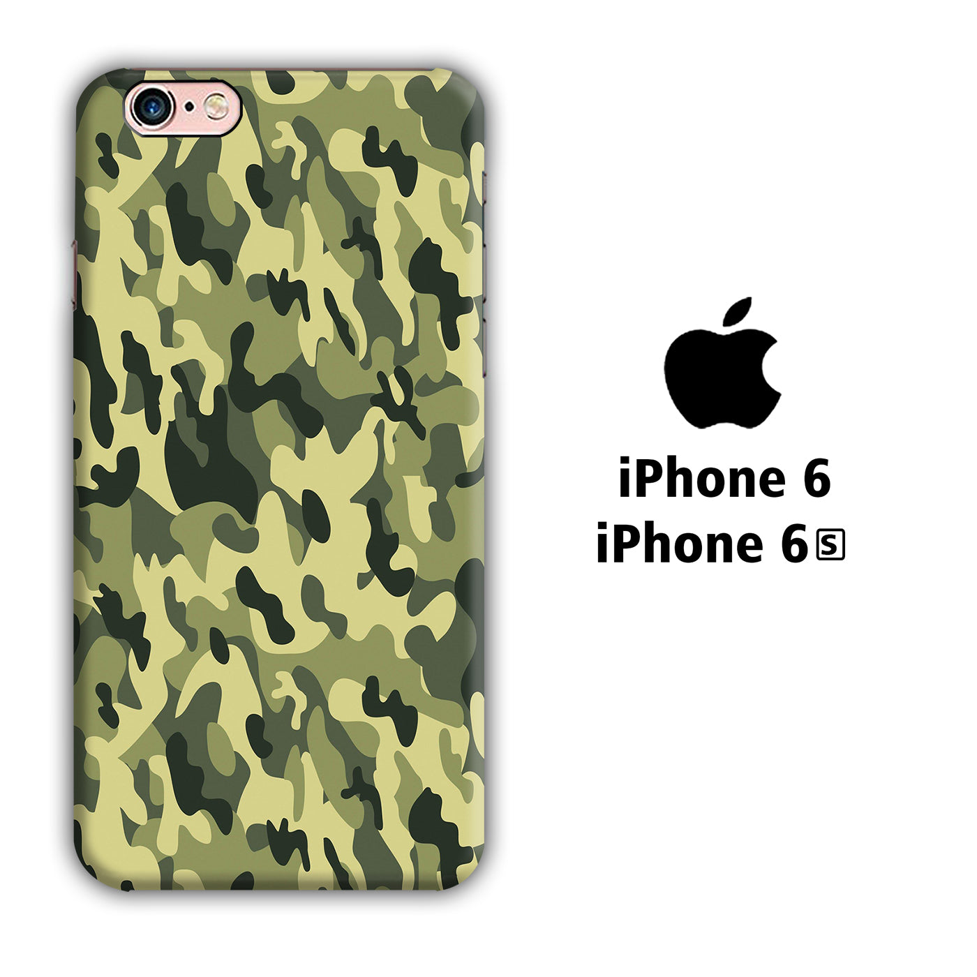 Abstract Army Camo iPhone 6 | 6s 3D Case - cleverny - 3D Case