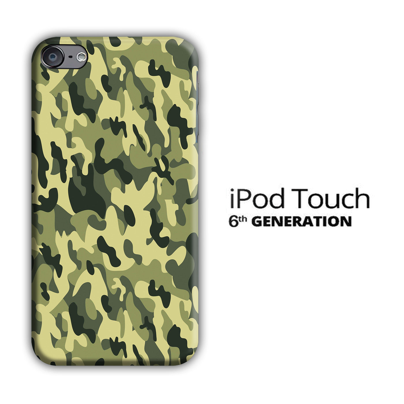 Abstract Army Camo iPod Touch 6 3D Case - cleverny - 3D Case