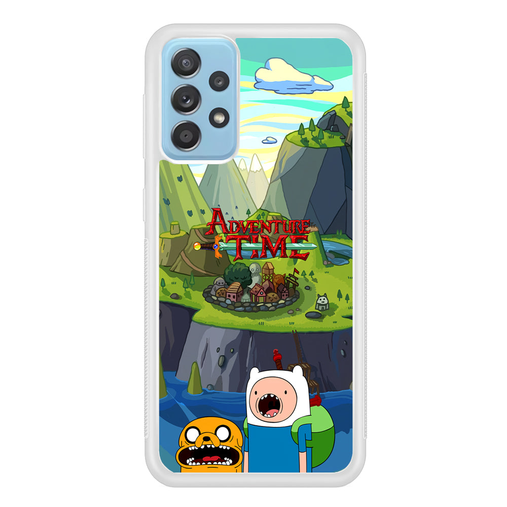 Adventure Time Arrived at Home Samsung Galaxy A72 Case