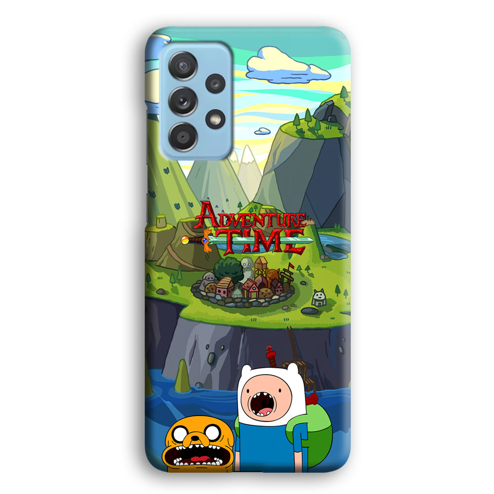 Adventure Time Arrived at Home Samsung Galaxy A72 Case