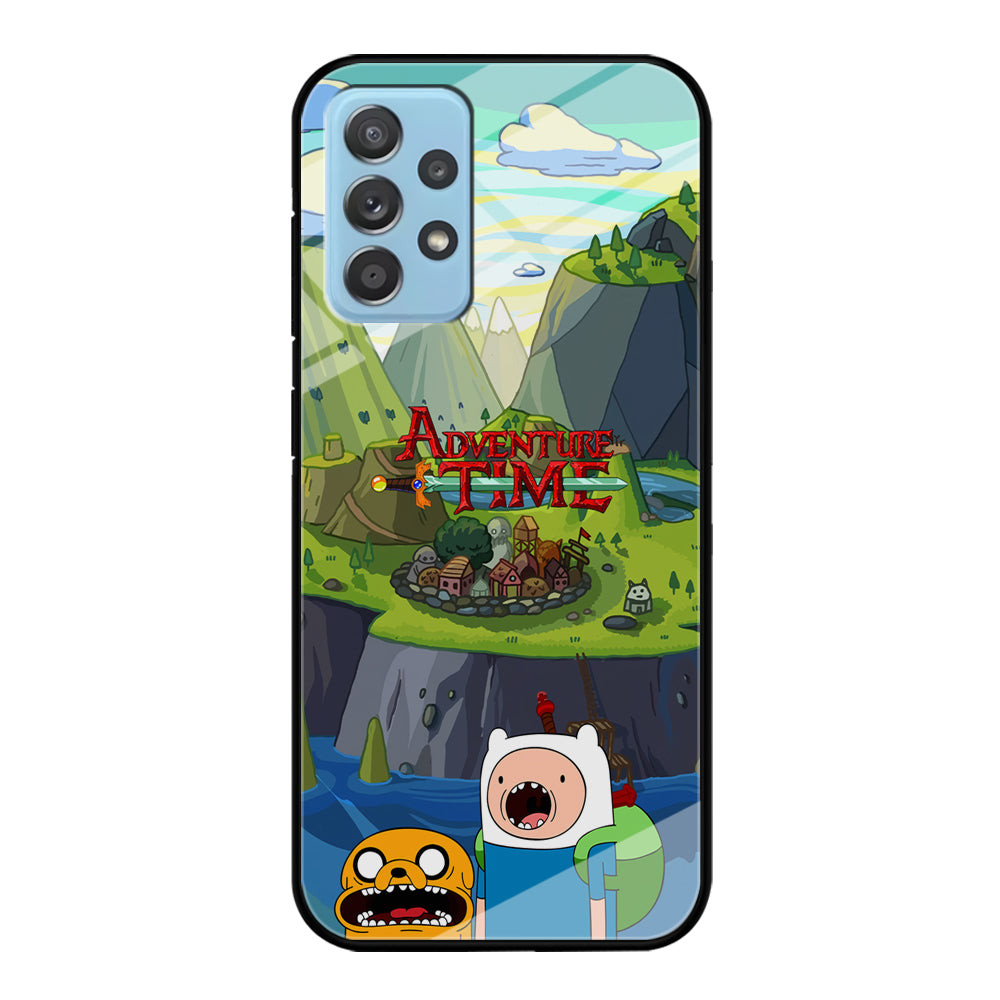 Adventure Time Arrived at Home Samsung Galaxy A52 Case