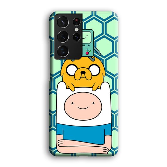 Adventure Time Comfortable Comrade Samsung Galaxy S21 Ultra 3D Case
