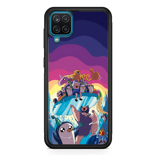 Adventure Time Kick The King Ice Samsung Galaxy A12 Case
