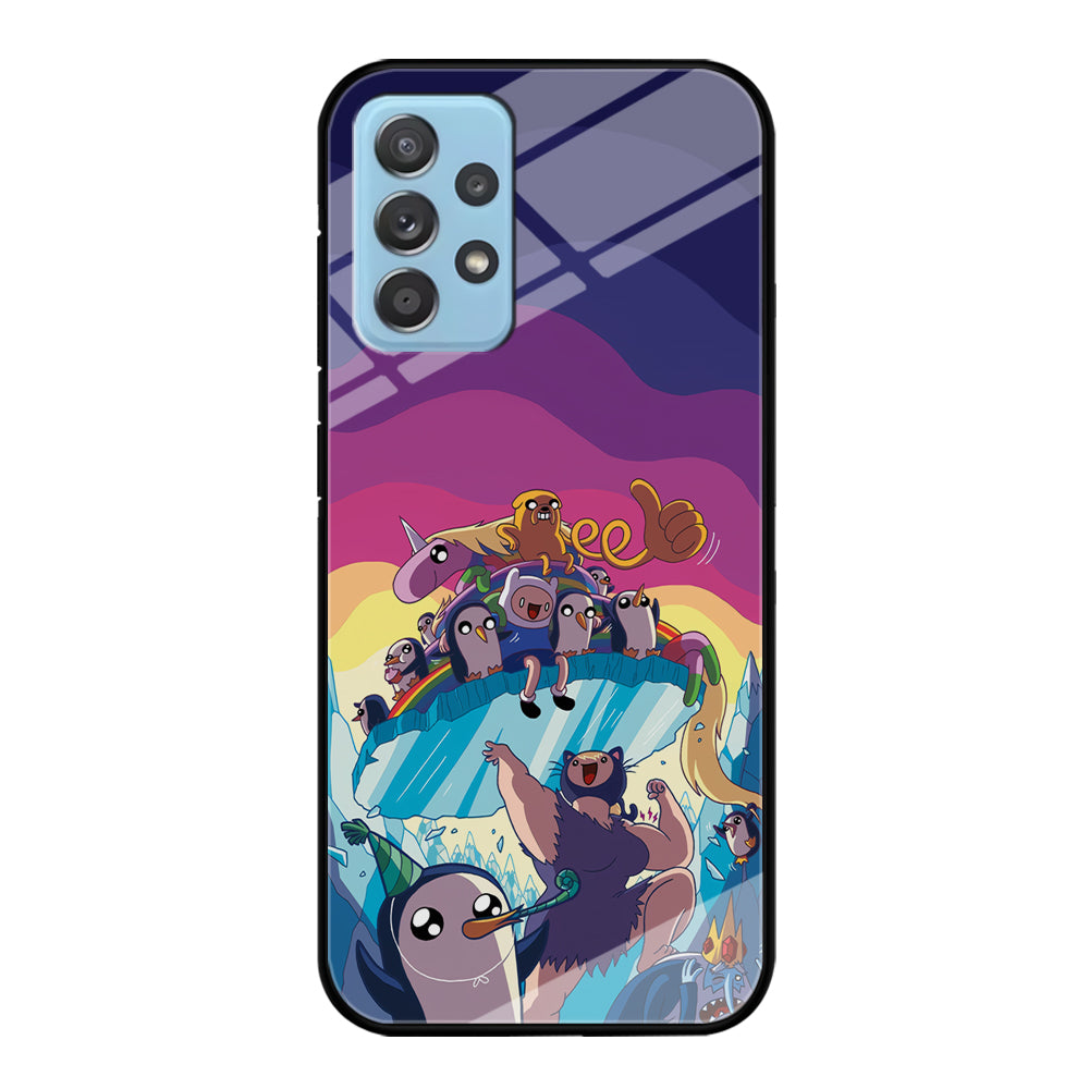 Adventure Time Kick The King Ice Samsung Galaxy A52 Case