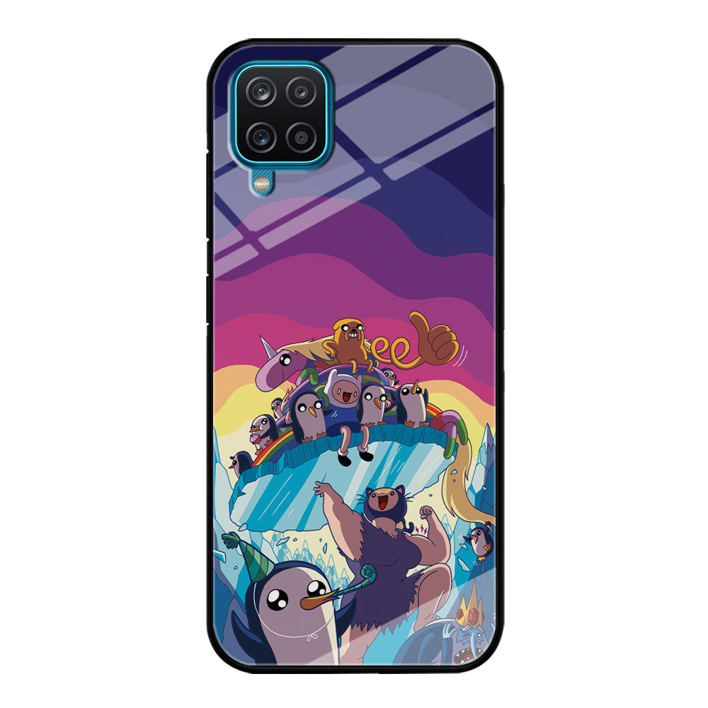 Adventure Time Kick The King Ice Samsung Galaxy A12 Case