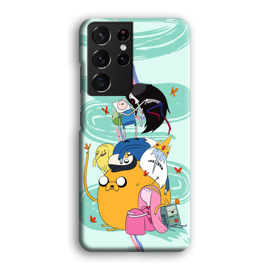 Adventure Time Meet The Enemy Samsung Galaxy S21 Ultra 3D Case