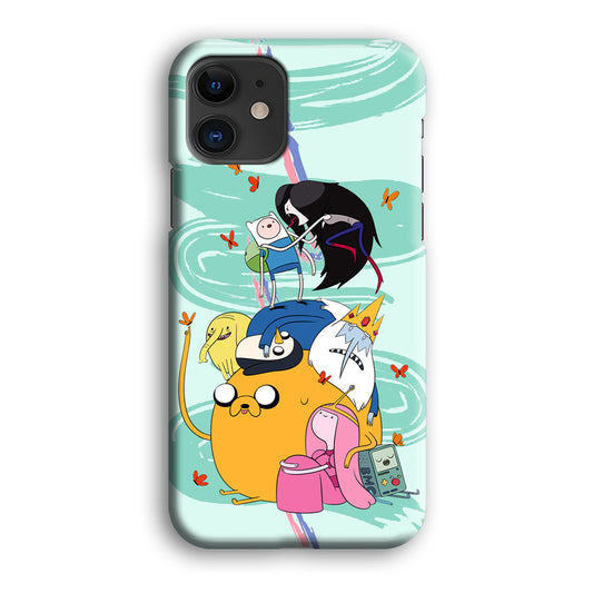 Adventure Time Meet The Enemy iPhone 12 3D Case