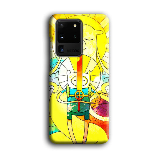 Adventure Time Strength and Serenity Samsung Galaxy S20 Ultra 3D Case